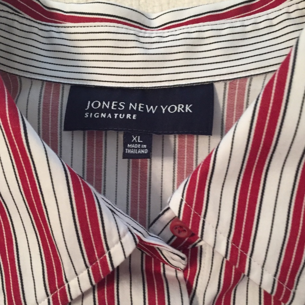 Jones New York Cotton Shirt. XL